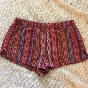 Tribal Print Shorts
